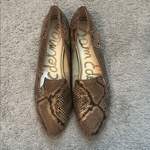 Sam Edelman Snakeprint Loafers